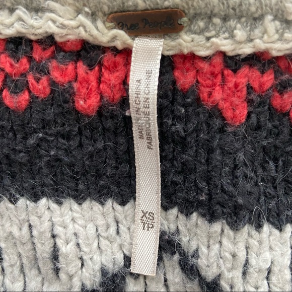 Free people snow angel pullover sweater Size XS - Picture 8 of 8